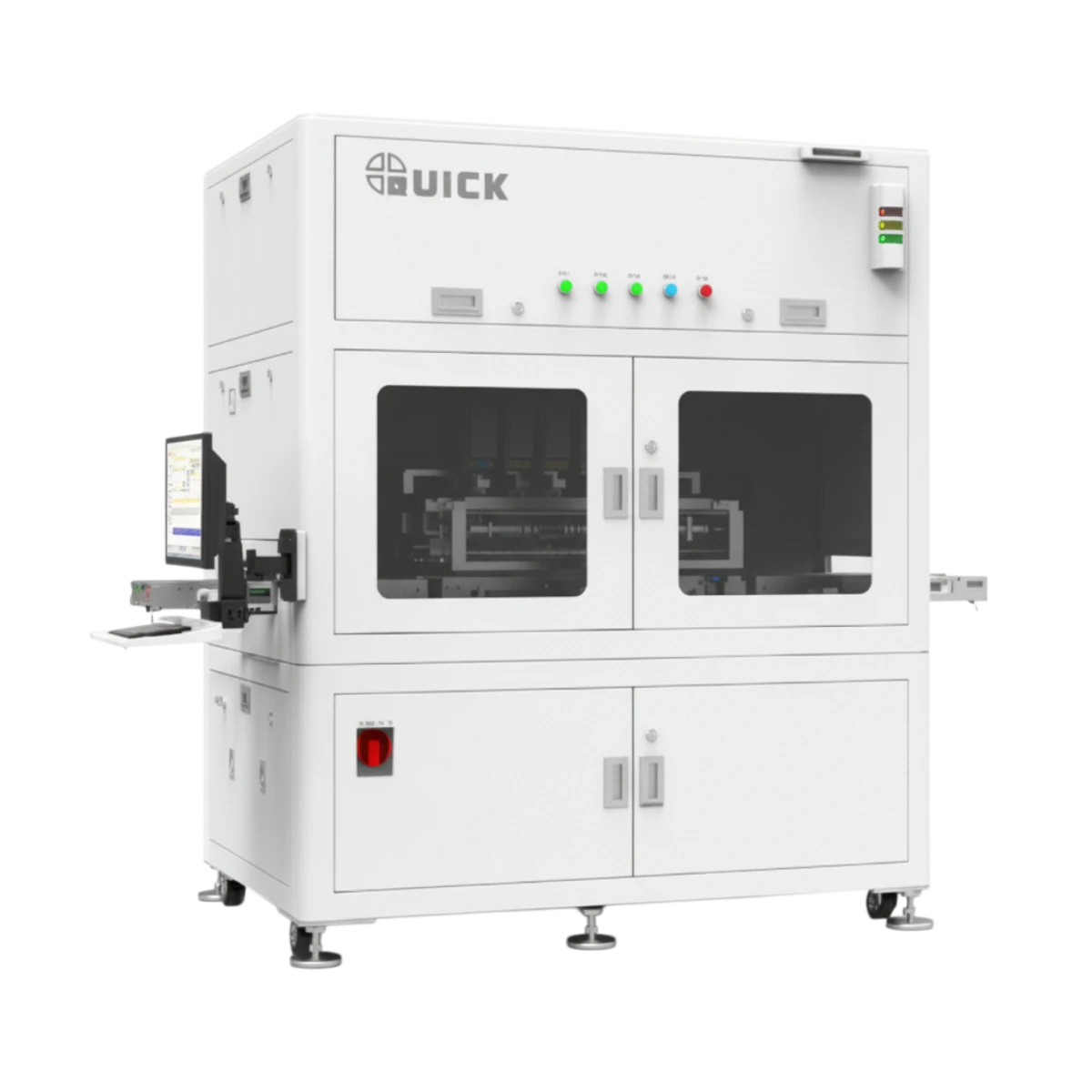 On-line hot pressure soldering