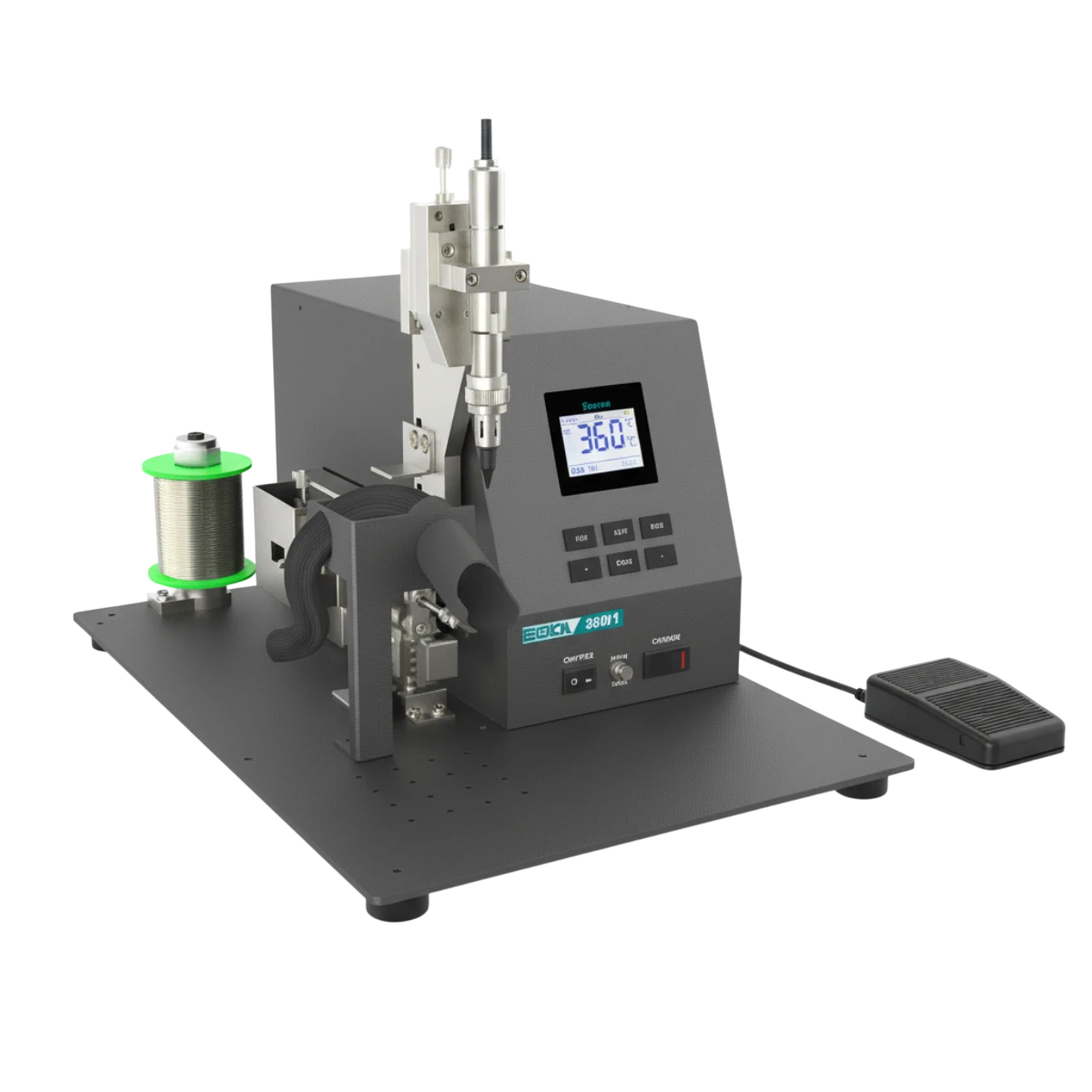 Single axis soldering machine